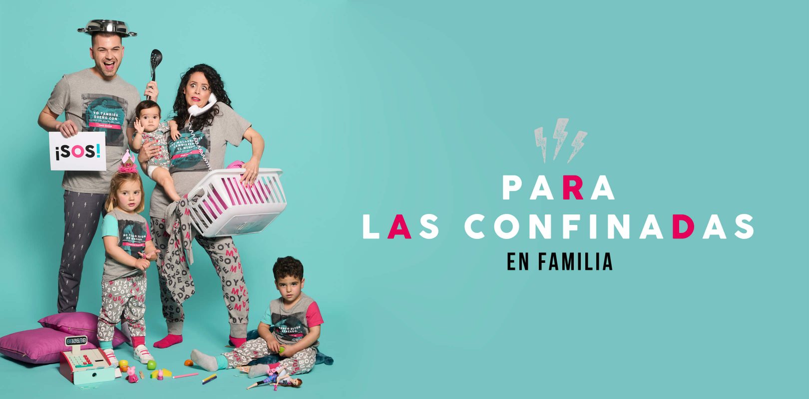 Primera colección de pijamas para Carrefour