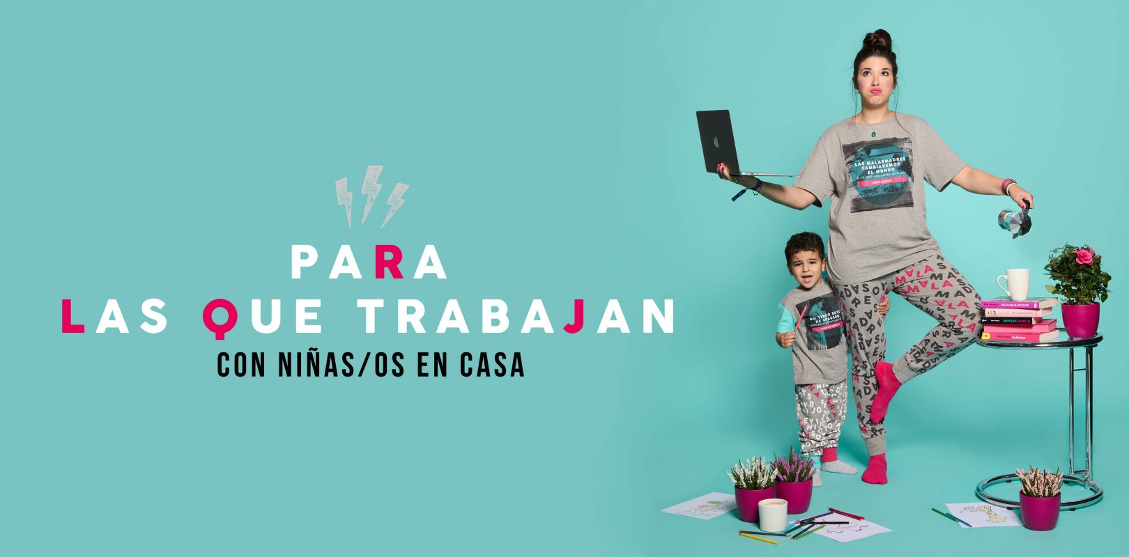 Primera colección de pijamas para Carrefour