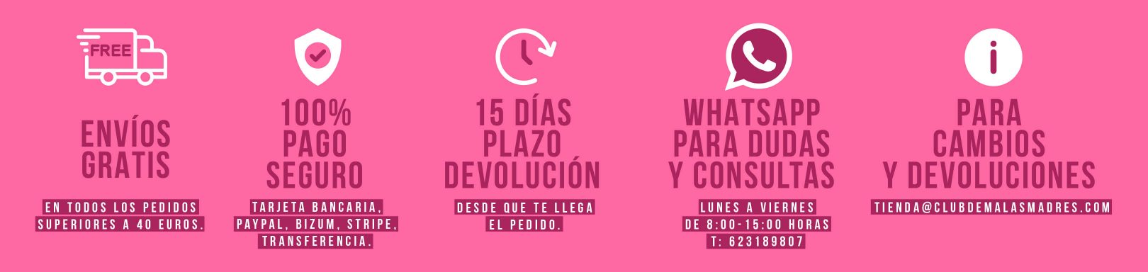 Información general pedidos