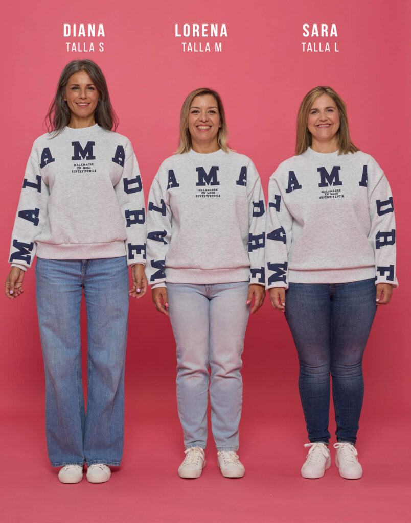 Sudadera gris Malamadre en modo supervivencia - Imagen 6