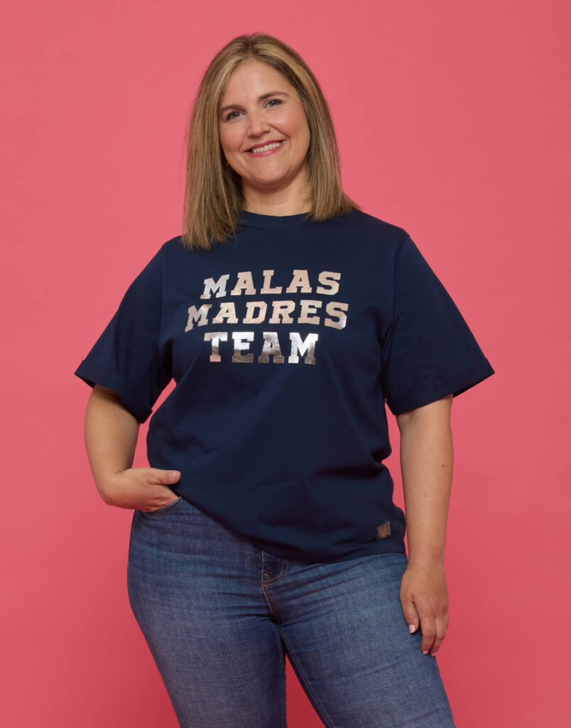 Camiseta azul Malasmadres team