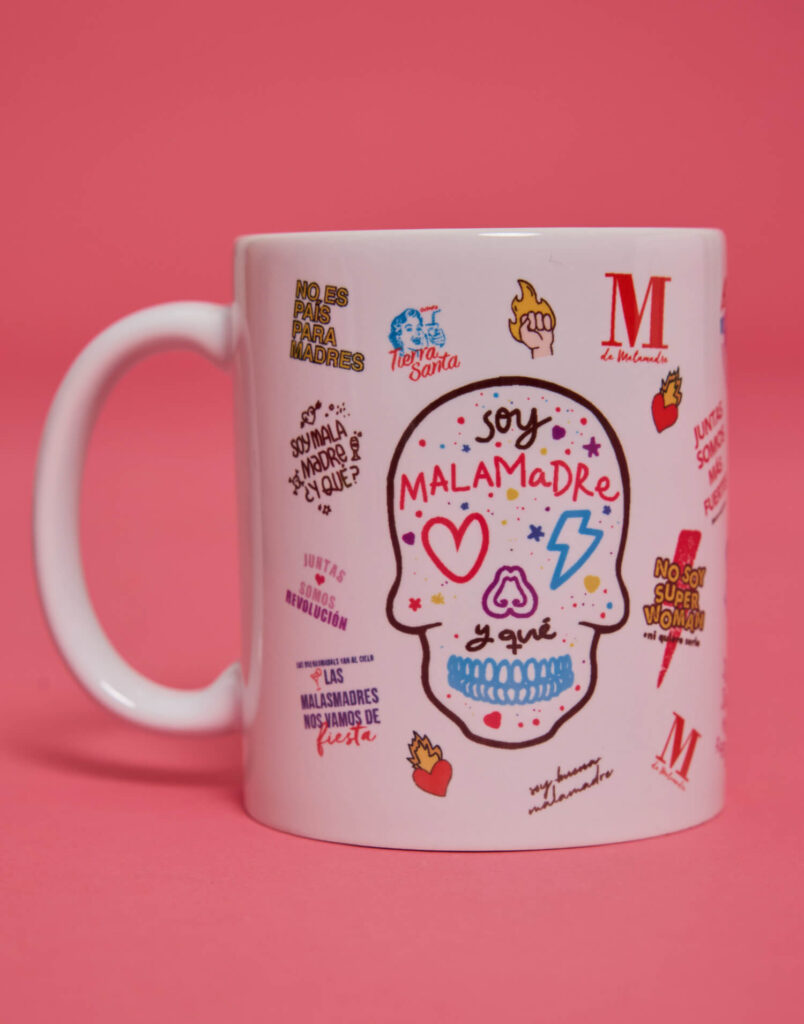 Taza blanca iconos - Imagen 2