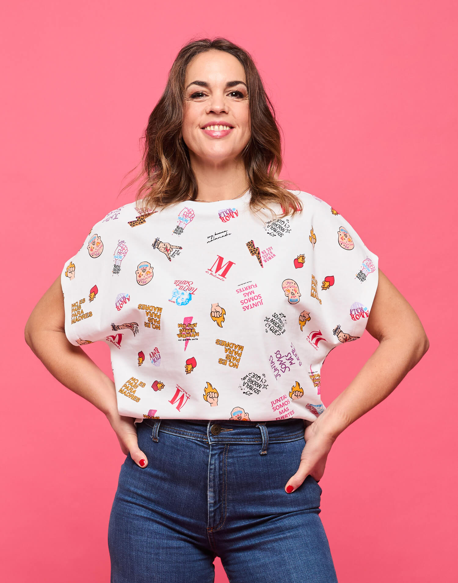 Camiseta blanca iconos