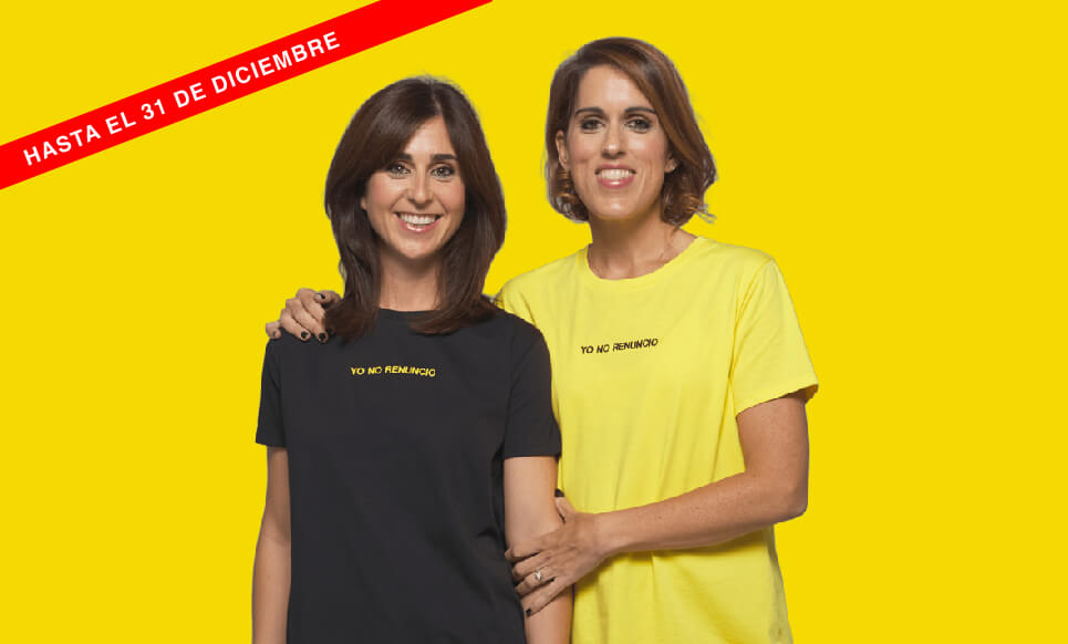 camiseta yo no renuncio