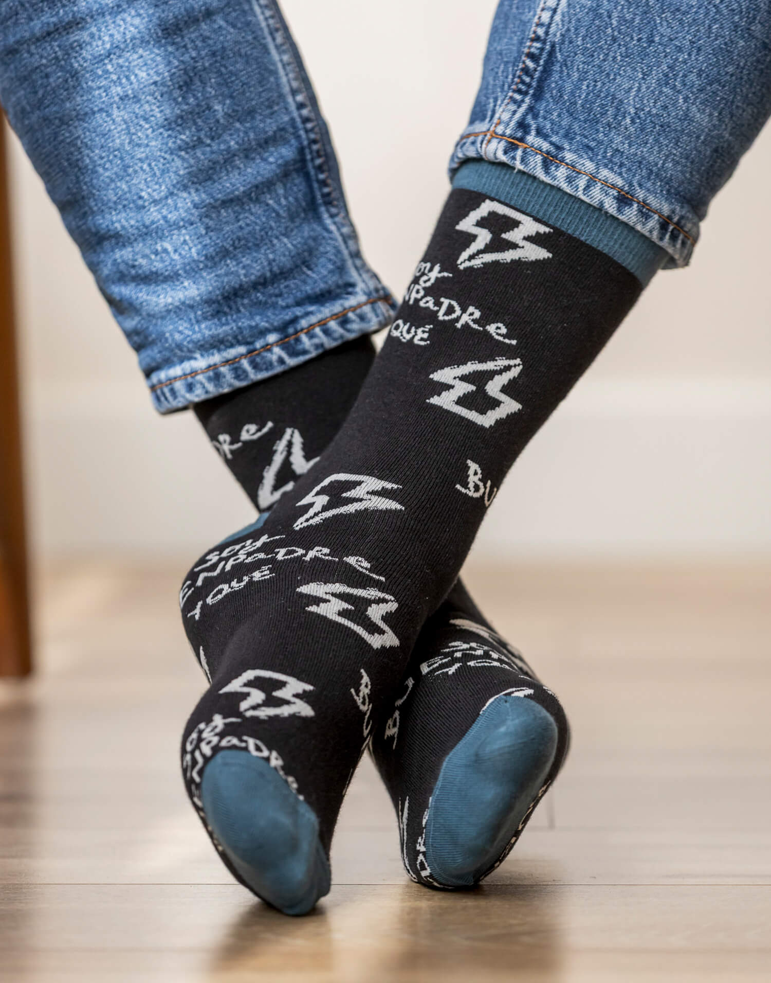 Calcetines negros soy buen padre y que