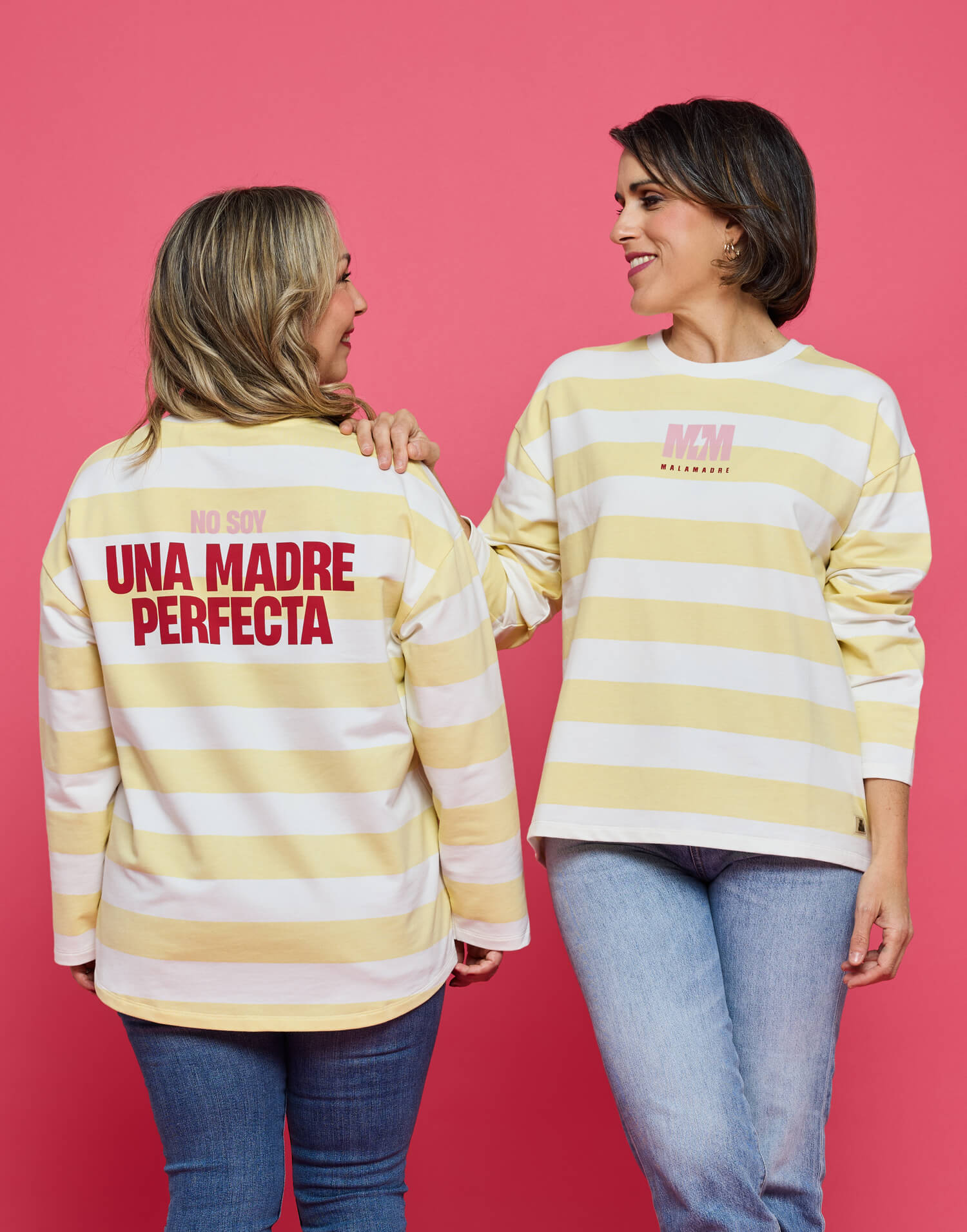 Camiseta rayas mangas largas madre imperfecta