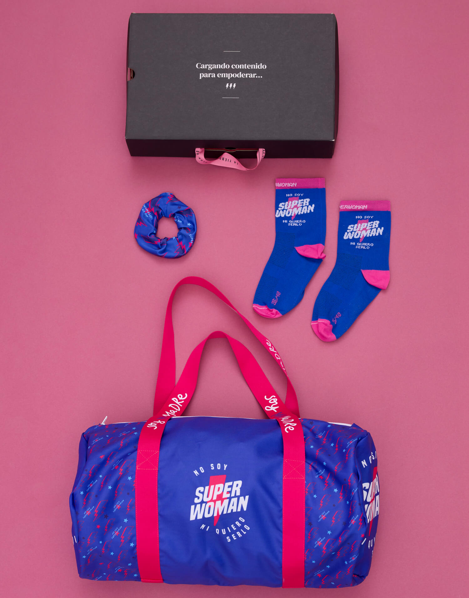 Kit complementos deportivo no soy superwoman