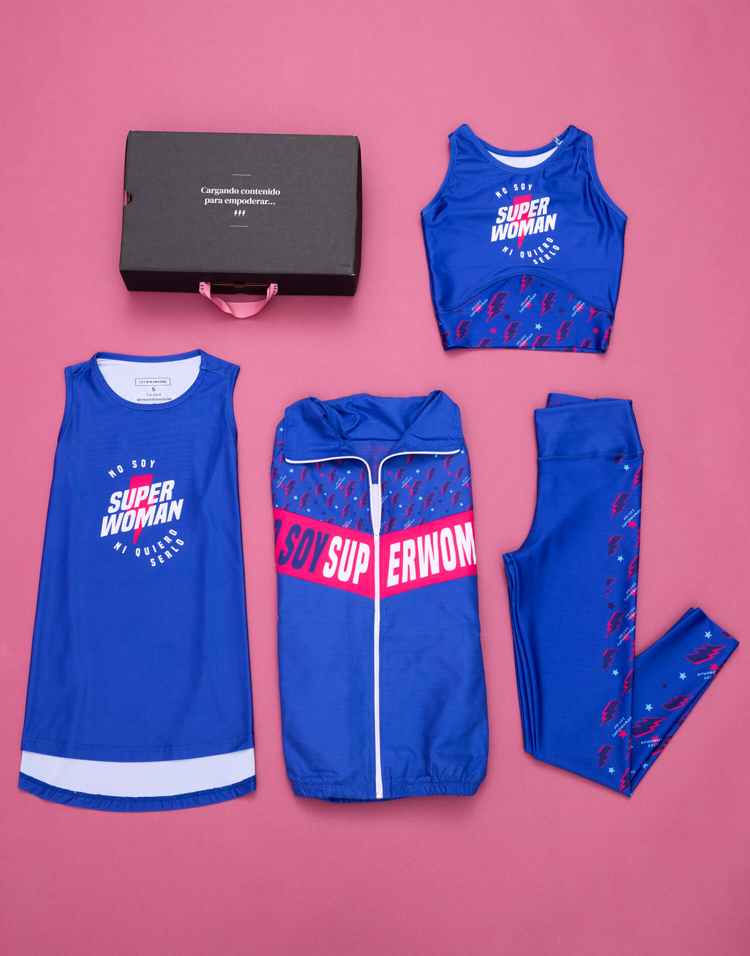 kit deportivo no soy superwoman