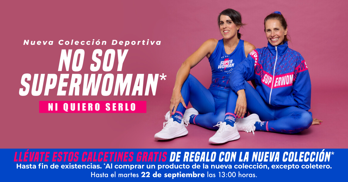 Colección deportiva no soy superwoman